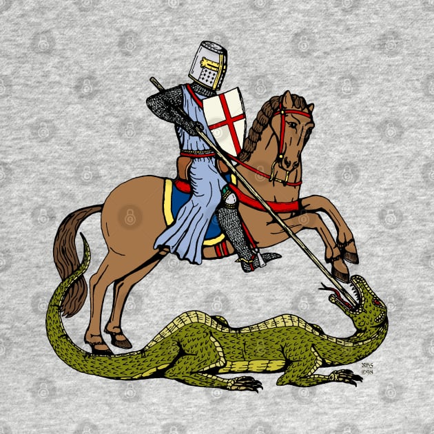 13th Century Saint George by AzureLionProductions